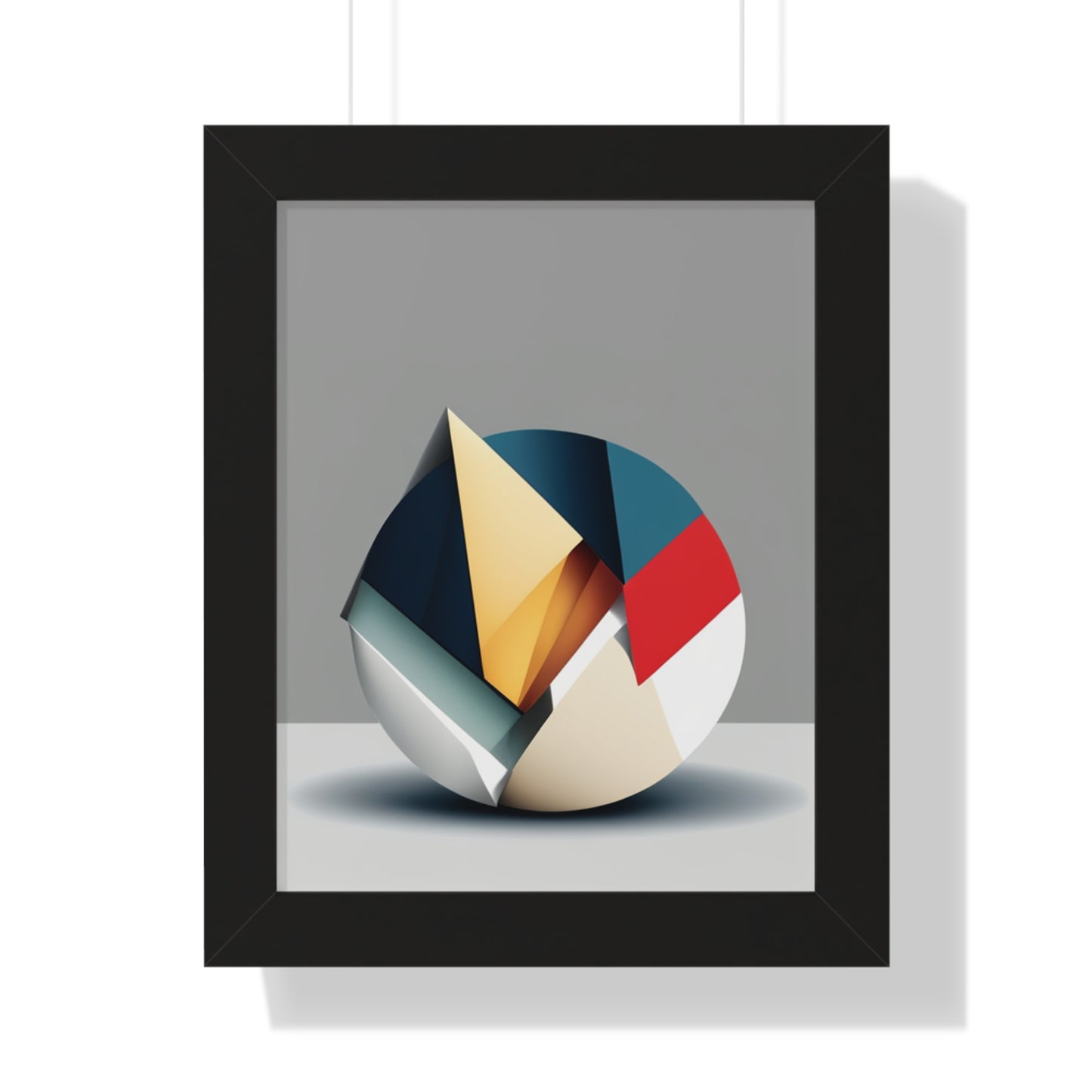 Bauhaus Poster Full of Geometry