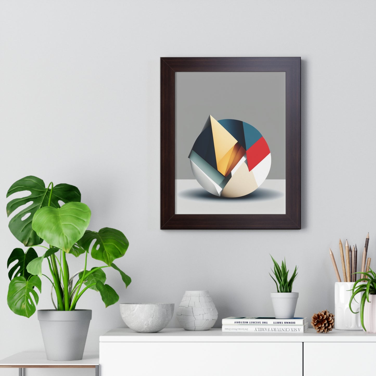 Bauhaus Poster Full of Geometry