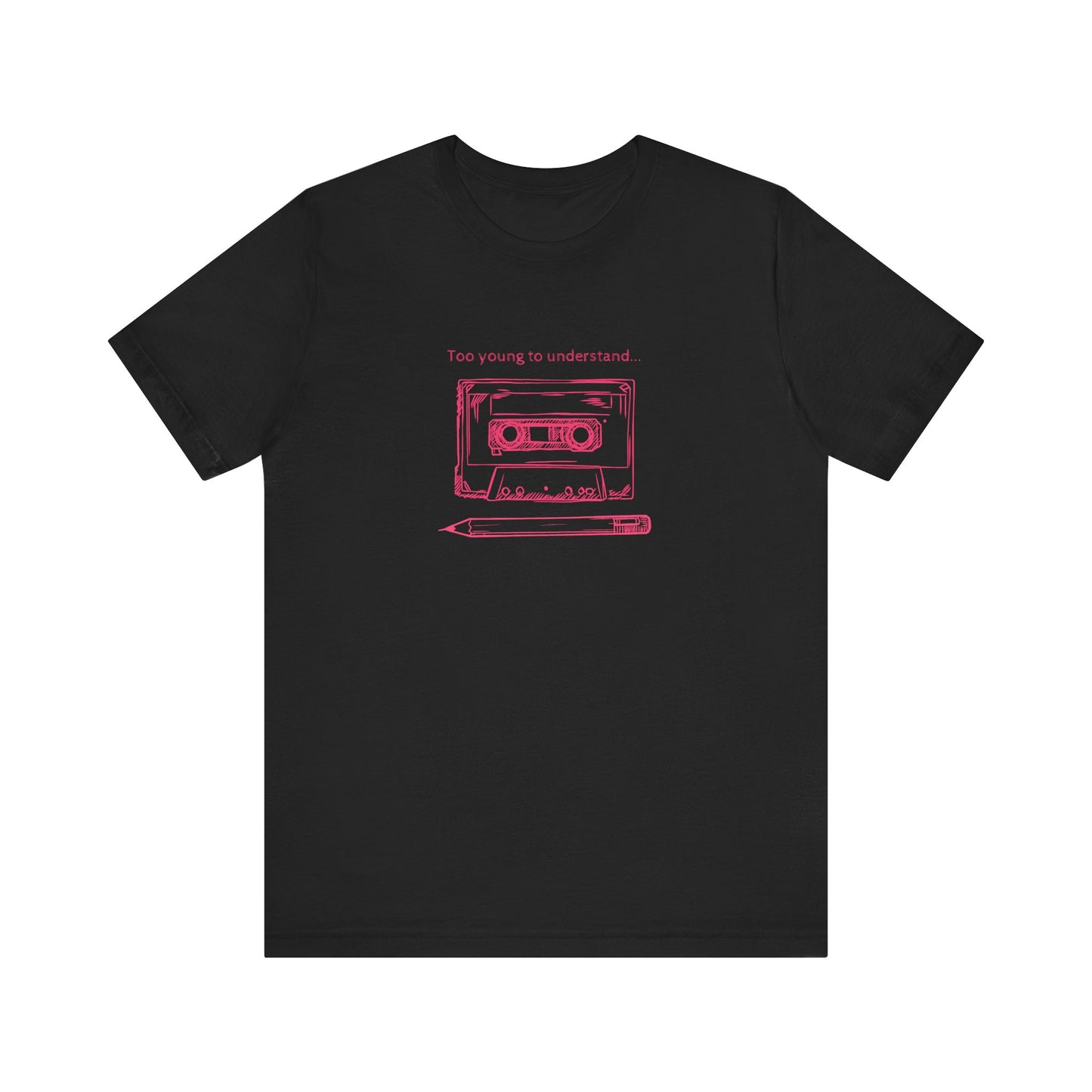 Sketch Cassete Tape T-shirt