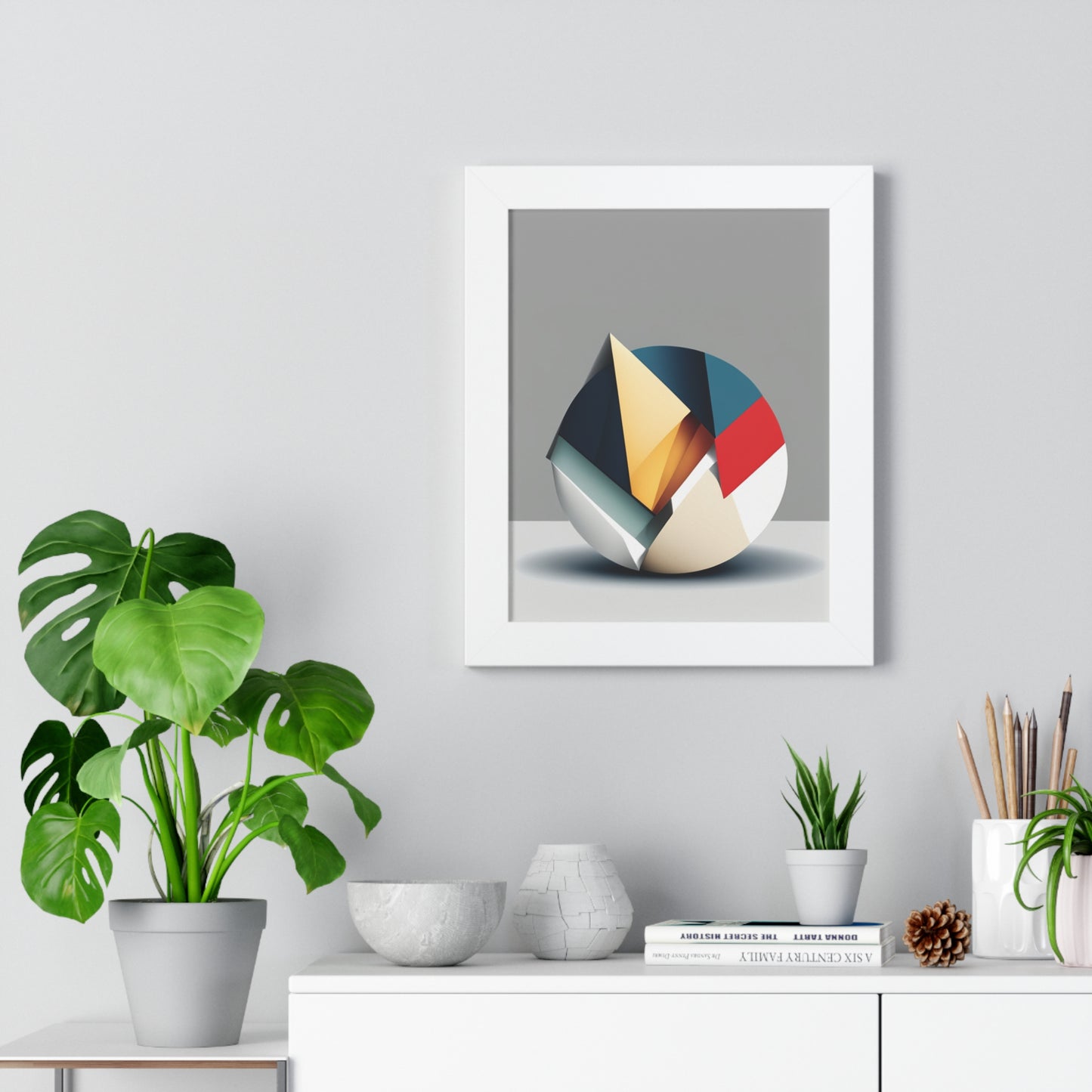Bauhaus Poster Full of Geometry