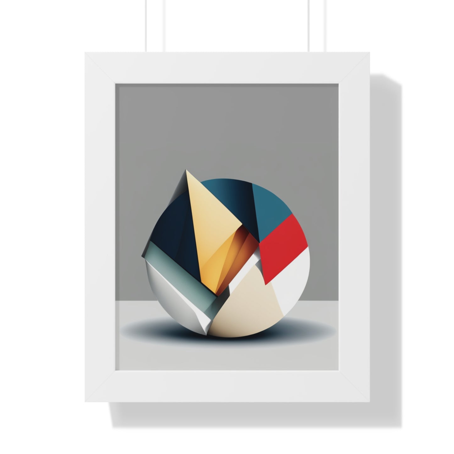 Bauhaus Poster Full of Geometry