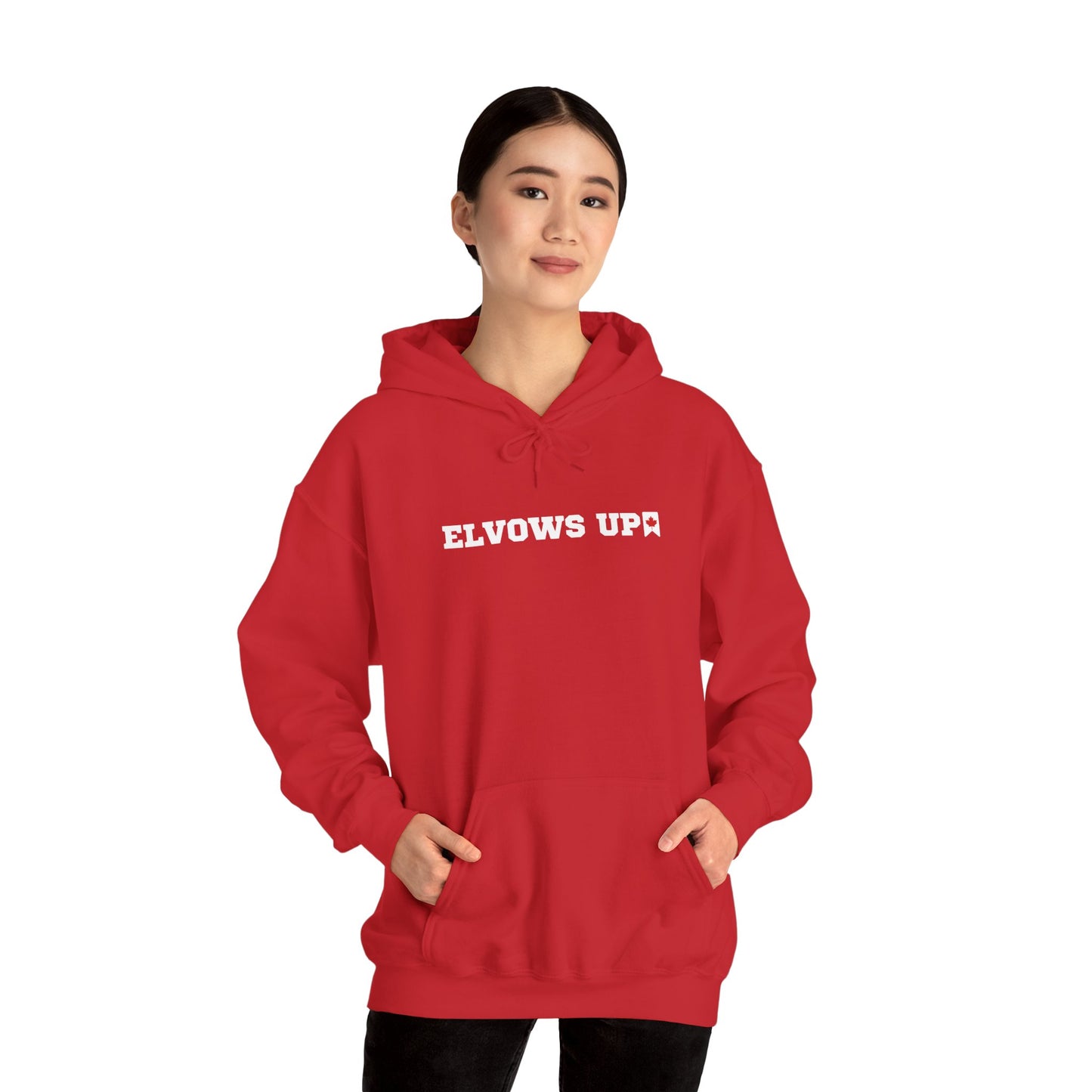 Elvows Up Hoodie – Wear Your Canadian Pride 🇨🇦🔥