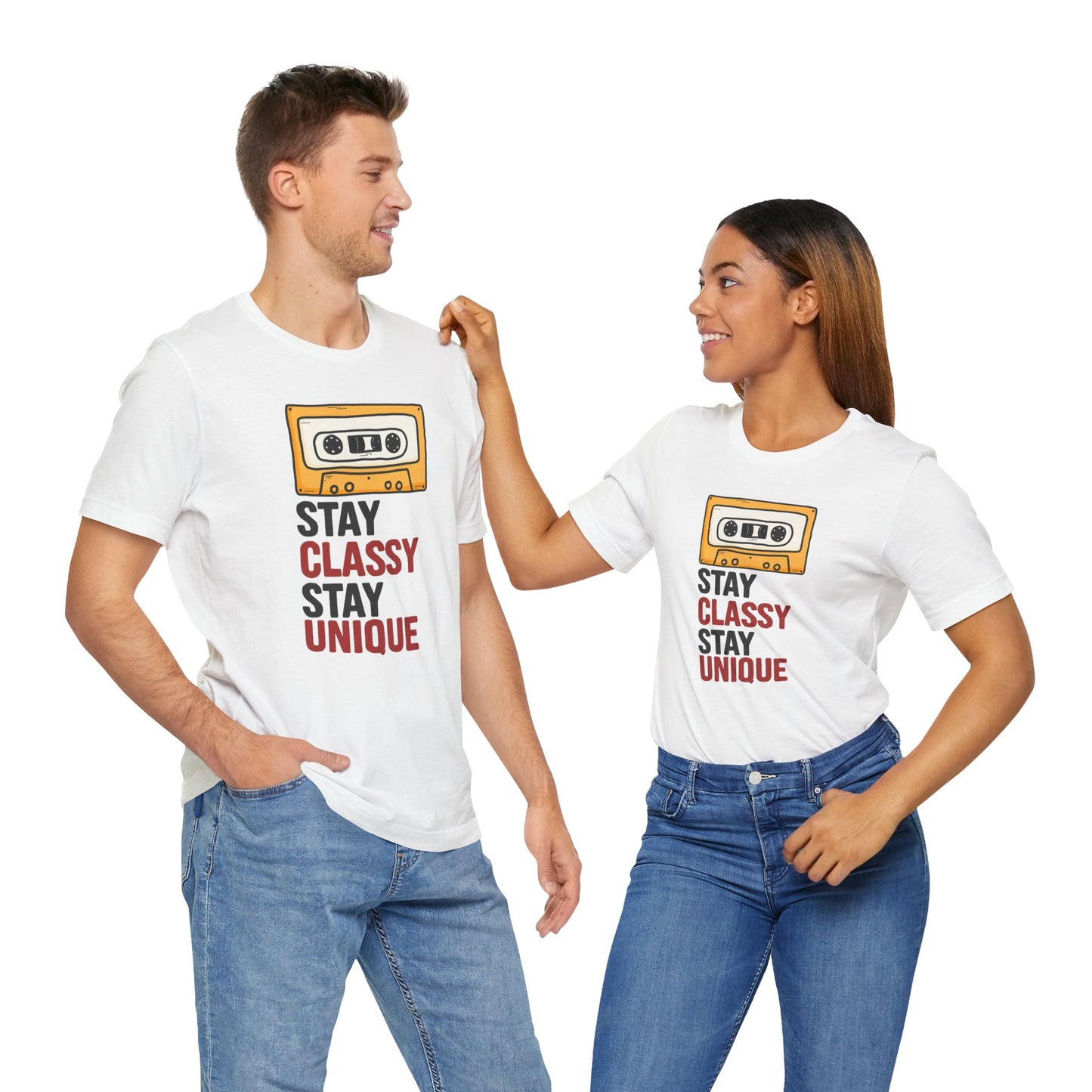 T-Shirt - Cassette Tape Play Your Mixed Tape Music Lovers Unisex Tee