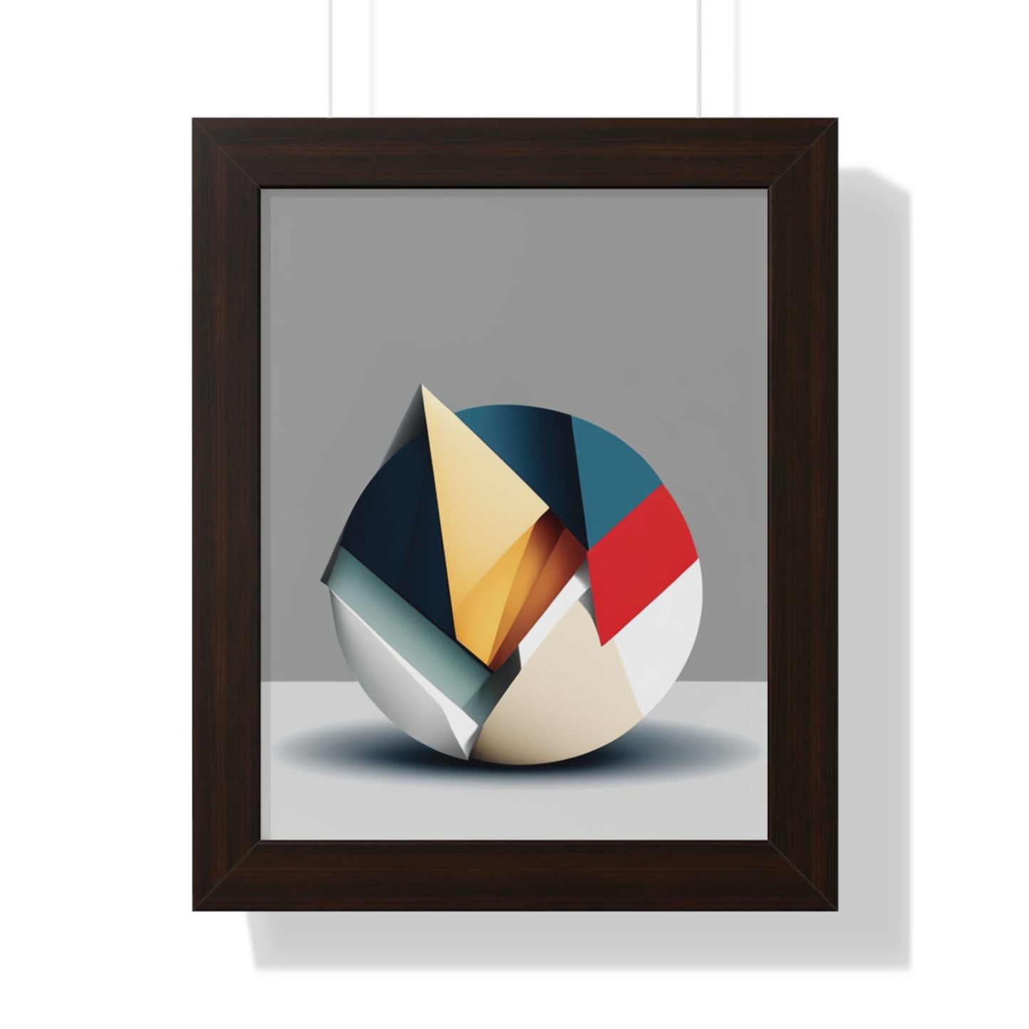 Bauhaus Poster Full of Geometry