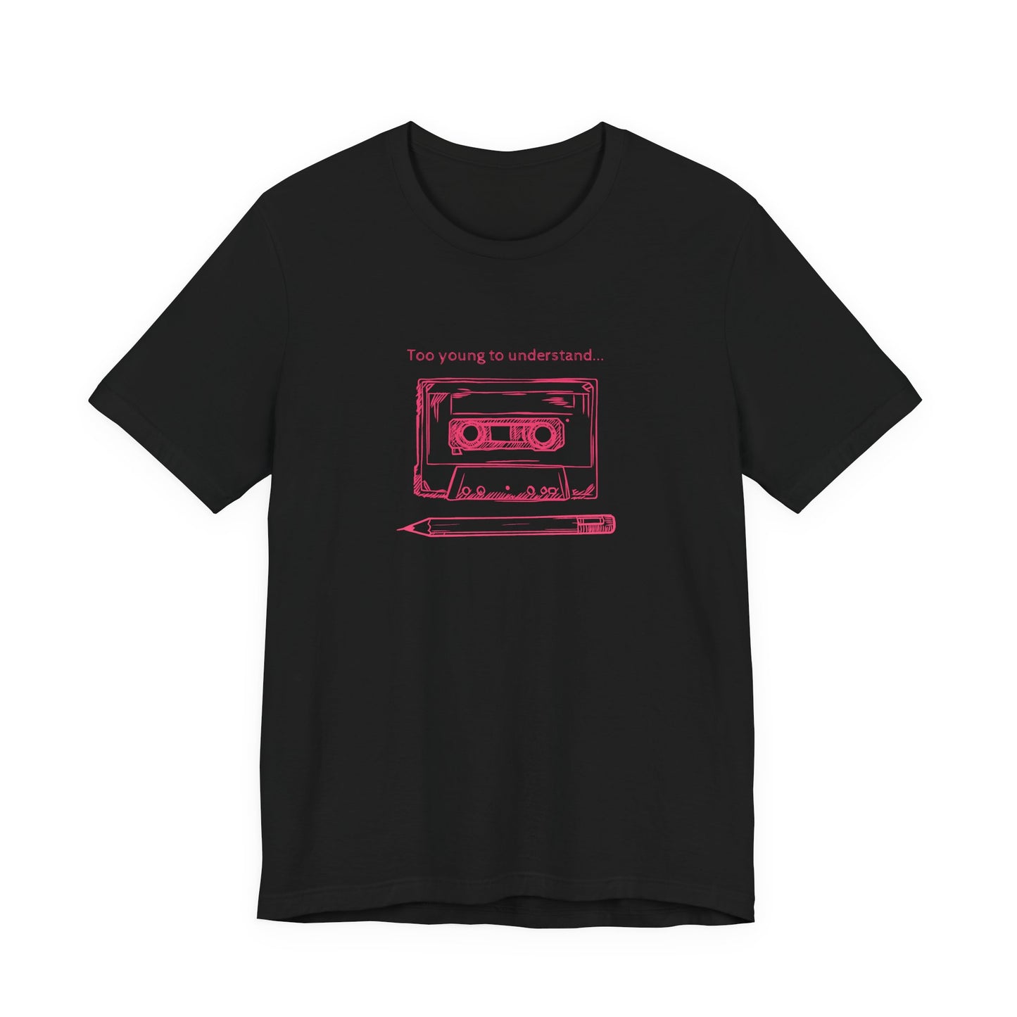 Sketch Cassete Tape T-shirt