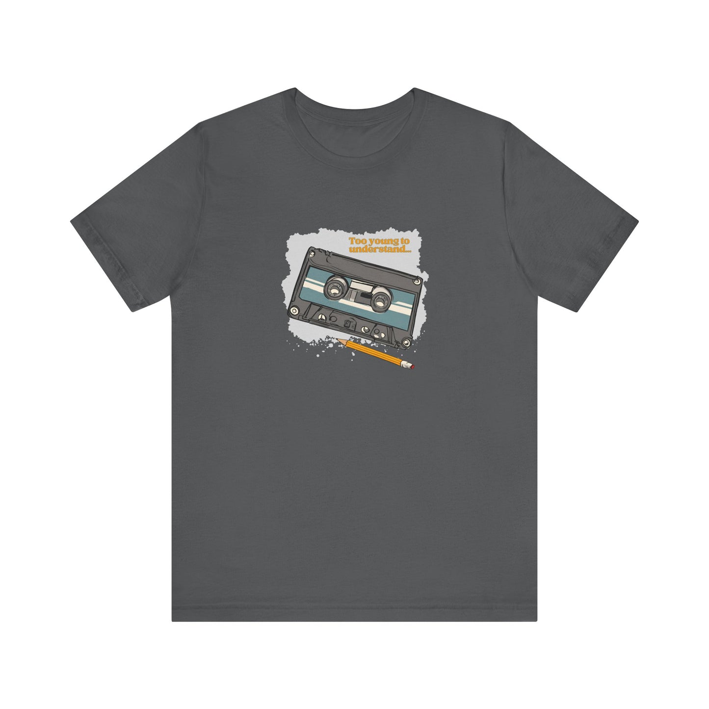 Cassete Tape and Pencil T-shirt