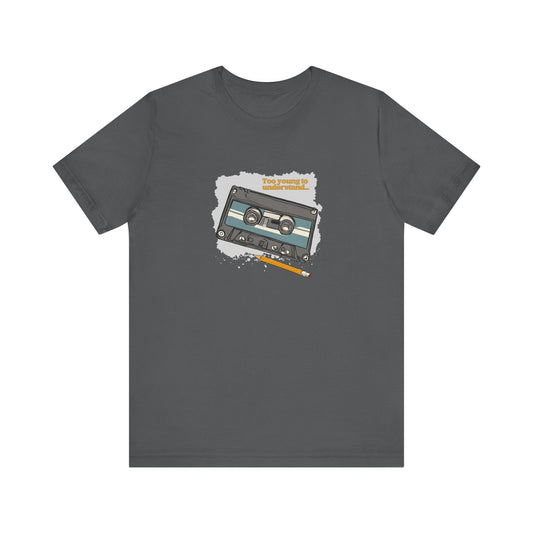 Cassete Tape and Pencil T-shirt