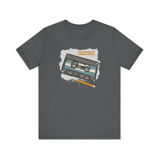 Cassete Tape and Pencil T-shirt