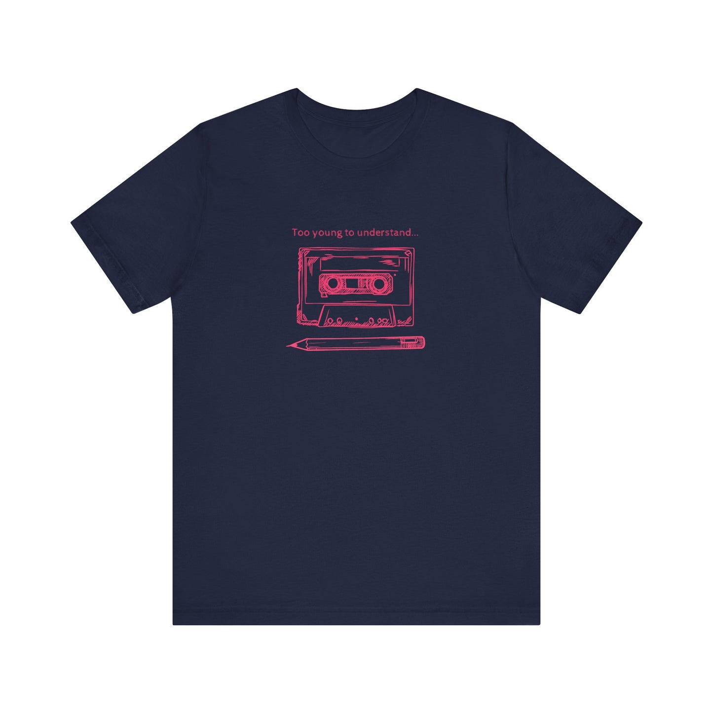 Sketch Cassete Tape T-shirt