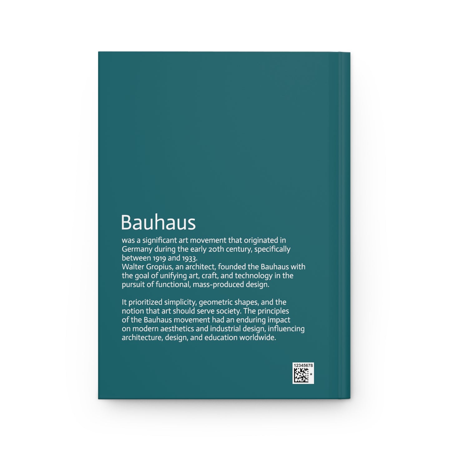 Bauhaus Hardcover Journal