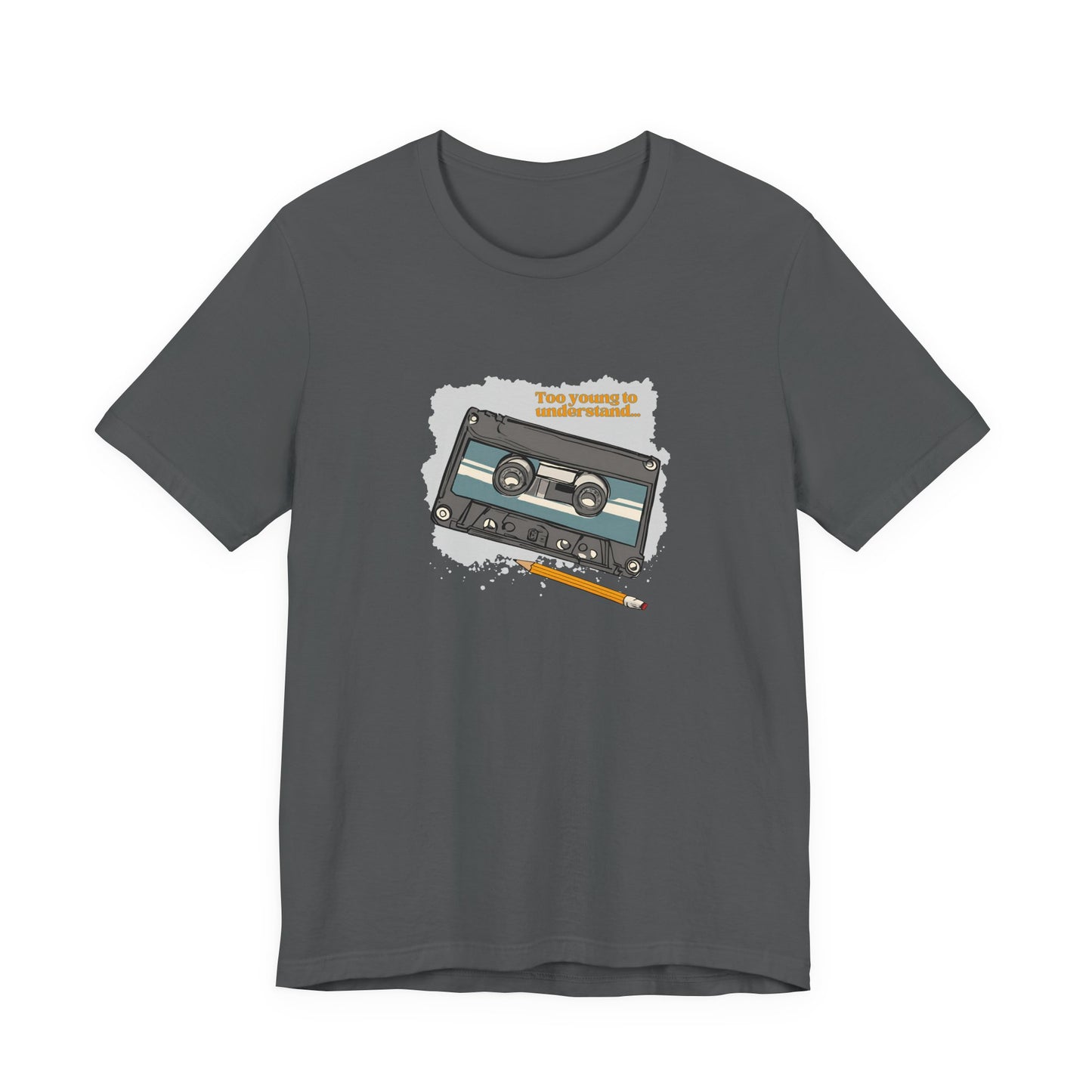 Cassete Tape and Pencil T-shirt