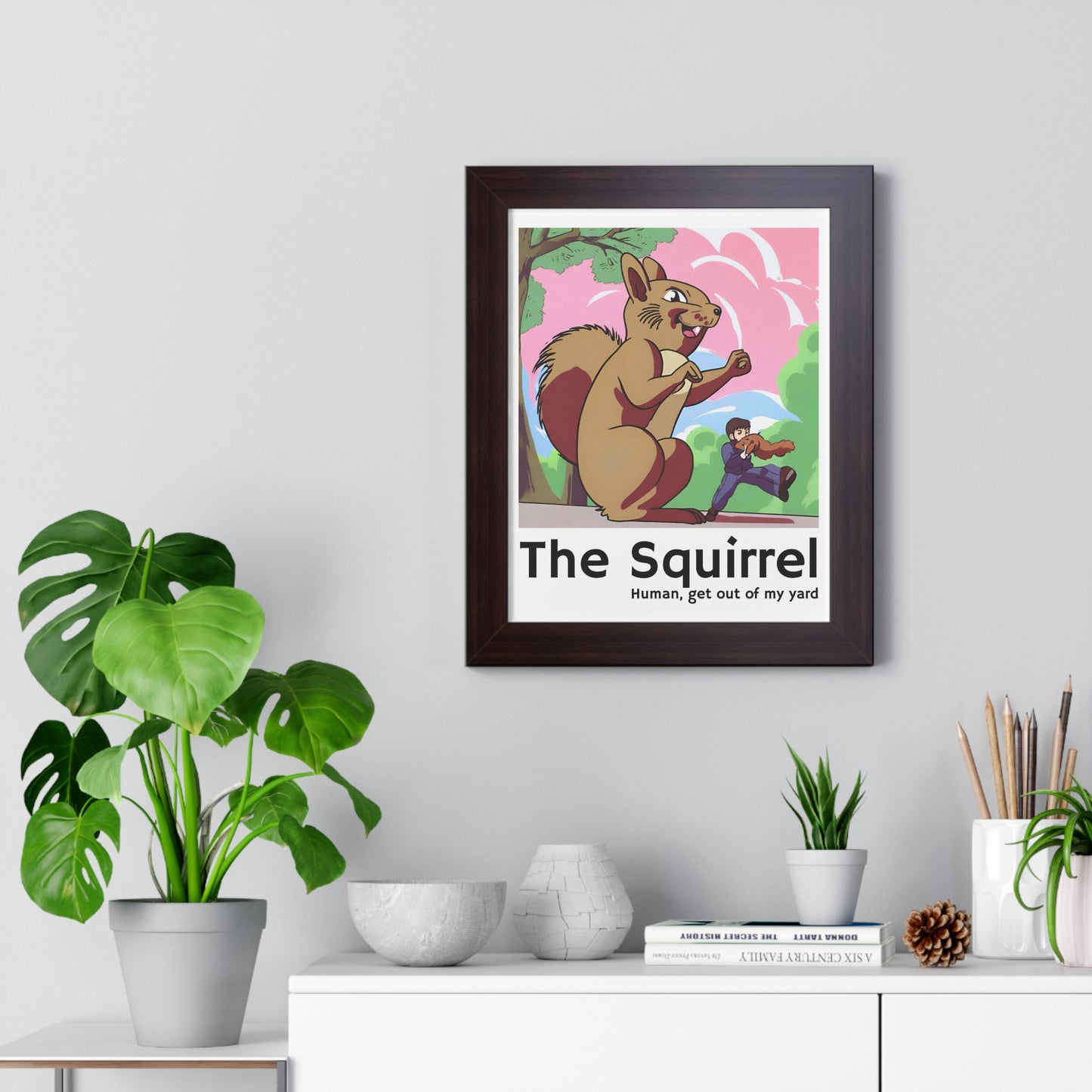 The Squirrel Revenge Anime Poster