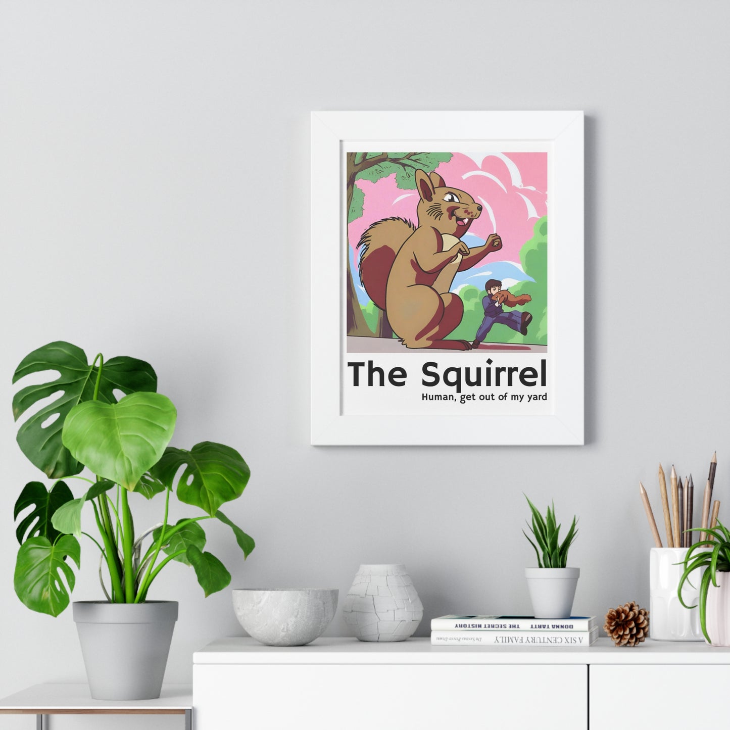 The Squirrel Revenge Anime Poster