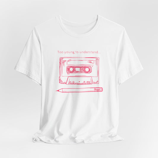 Sketch Cassete Tape T-shirt