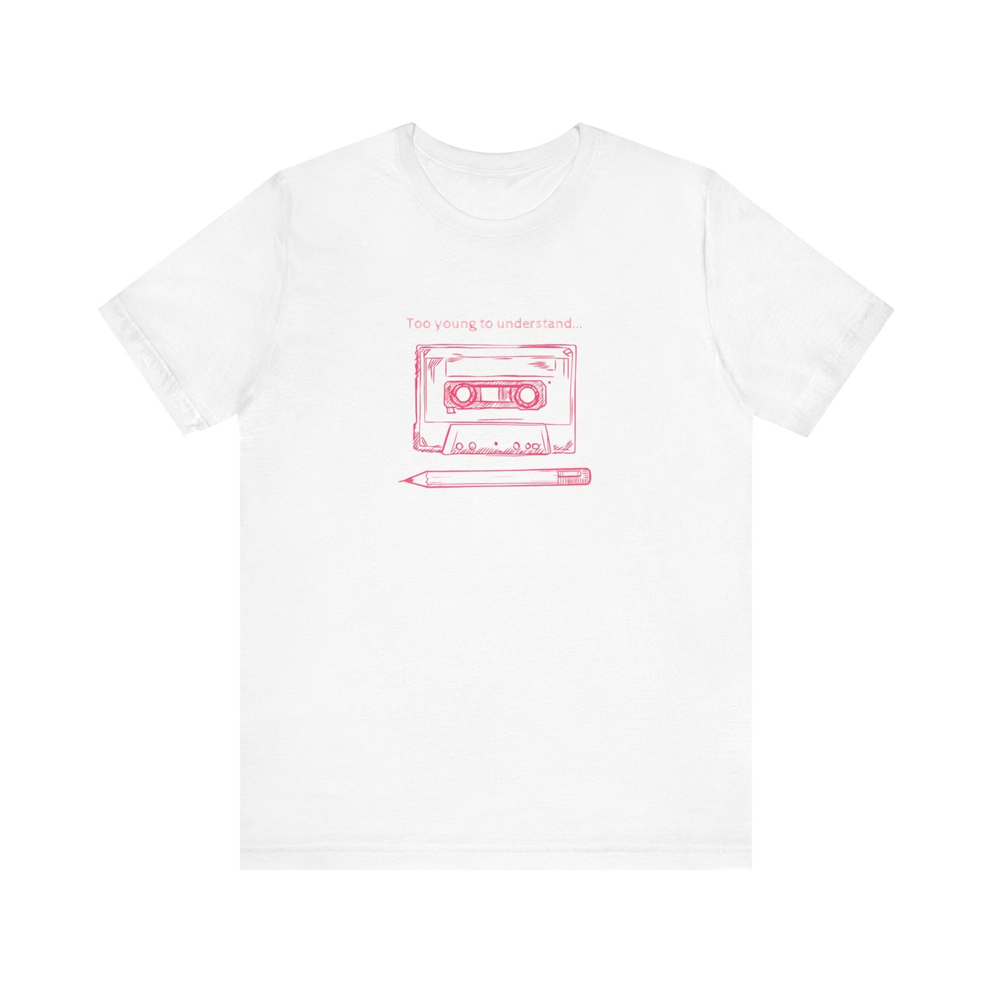 Sketch Cassete Tape T-shirt