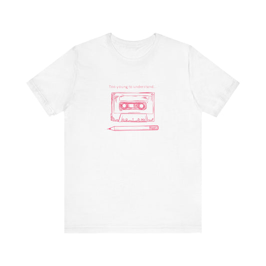 Sketch Cassete Tape T-shirt