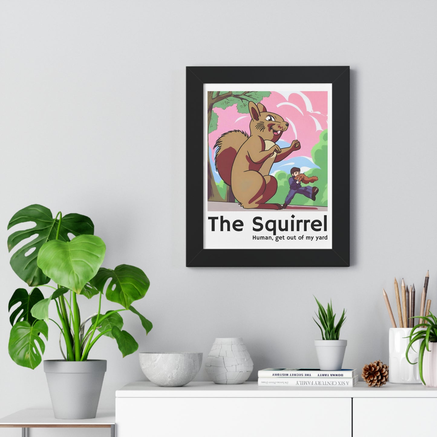 The Squirrel Revenge Anime Poster