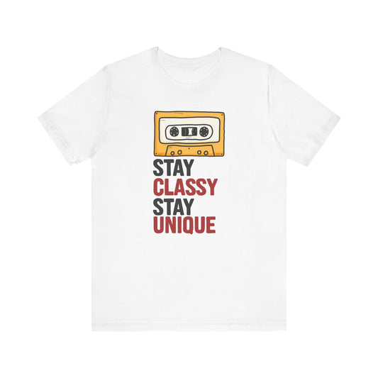 T-Shirt - Cassette Tape Play Your Mixed Tape Music Lovers Unisex Tee
