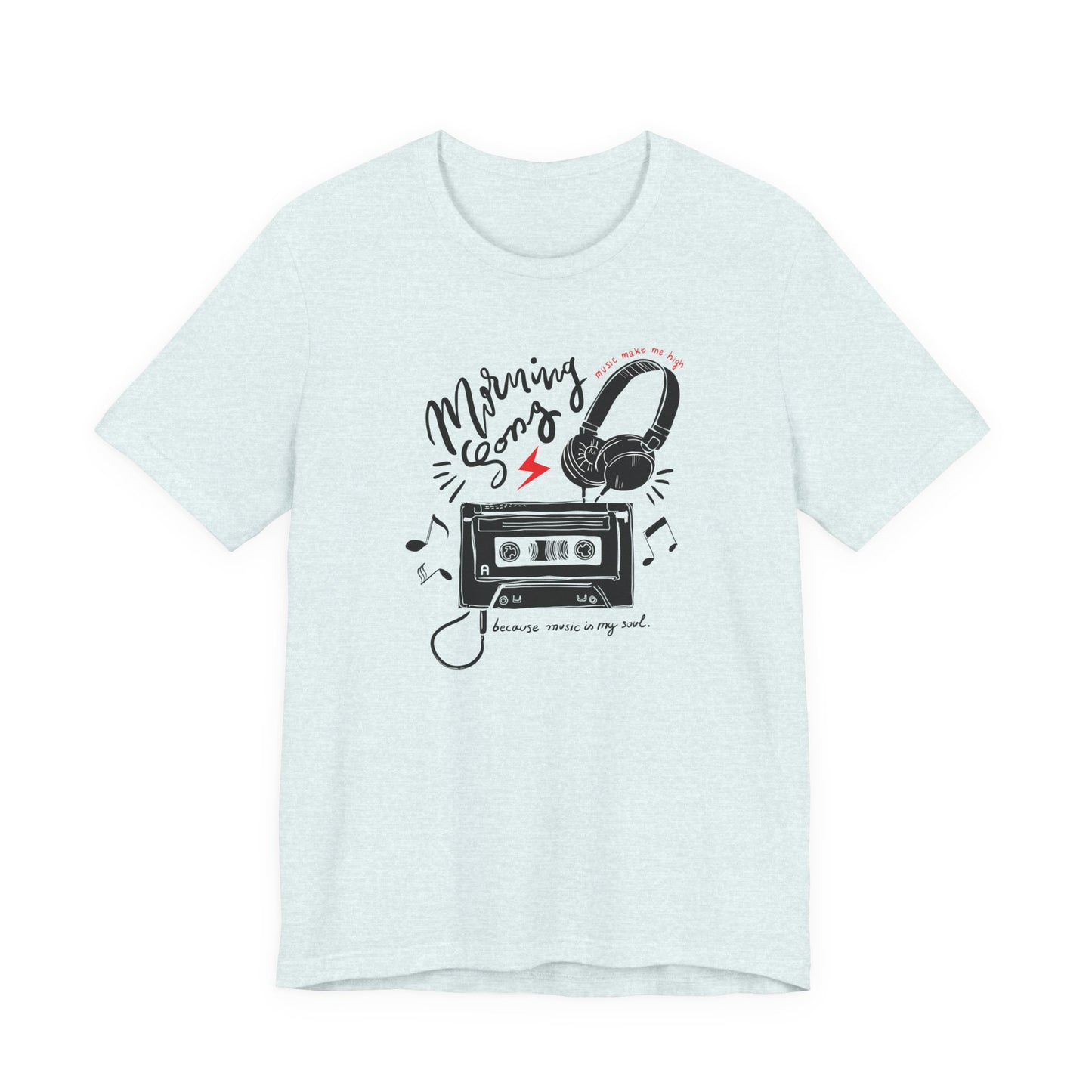 Music Lover Tee - Vintage Walkman Design