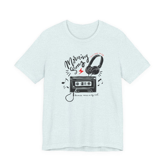 Music Lover Tee - Vintage Walkman Design